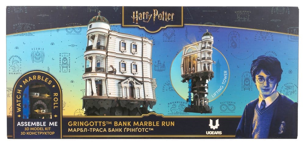 Harry Potter Goudgrijp knikkerbaan houten bouwpakket