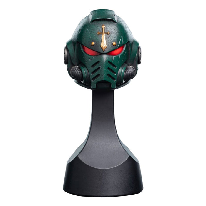 Replica dell'elmo dei Dark Angels di Warhammer 40.000