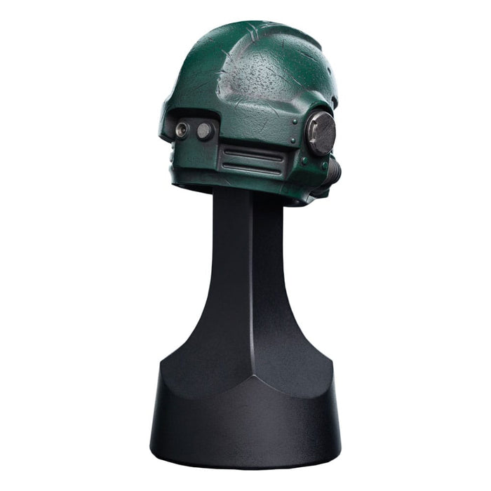 Replica dell'elmo dei Dark Angels di Warhammer 40.000